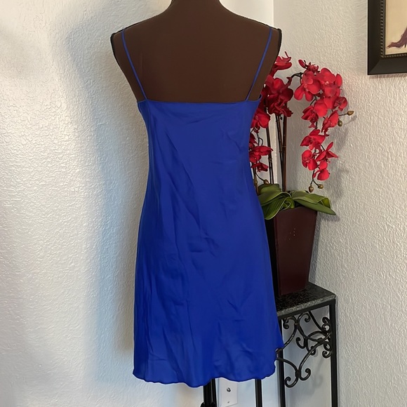 Anna Sui Blue Sleeveless Slip Dress 2 - Picture 3 of 5